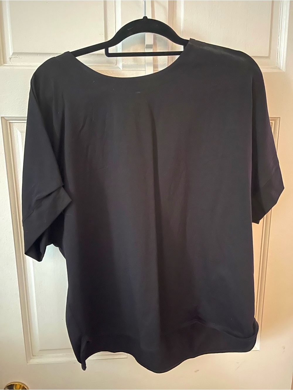 Banana Republic Women’s Black Short Sleeve Relaxed Tee